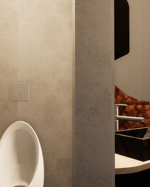 On fait du bruit dans les toilettes , c’est parti …